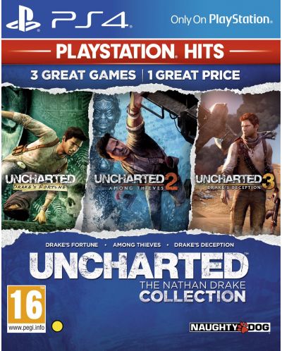 Uncharted: The Nathan Drake Collection - Πακέτο 3 παιχνιδιών (PS4) - 1