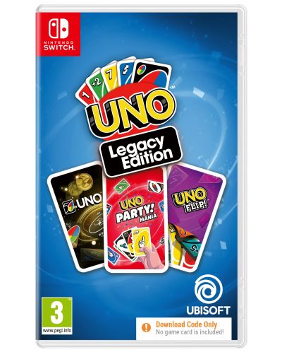 Uno: Legacy Edition - Κωδικός σε κουτί (Nintendo Switch) - 1