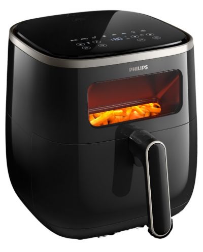 Συσκευή υγιεινού μαγειρέματος  Philips - HD9257/80, 1700W,5.6L, μαύρο - 2