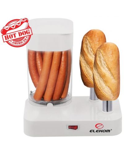  Συσκευή Hot Dog  Elekom - 9941, 340 W, άσπρη  - 2
