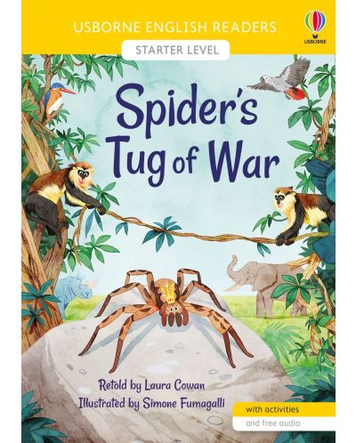 Usborne English Readers: Spider's Tug of War - 1