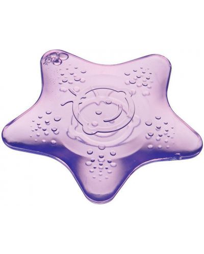 Μασητικός Οδοντοφυΐας Vital Baby - Αστέρια, 2 τεμάχια, ροζ και μωβ - 2