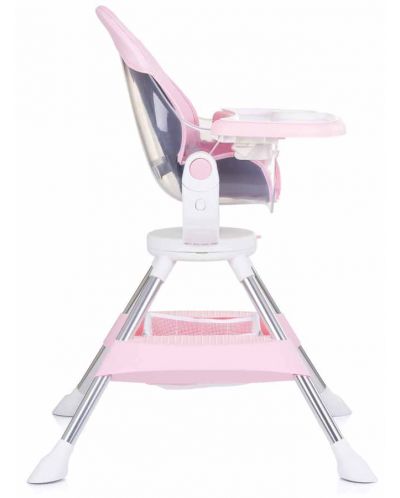 Περιστρεφόμενη καρέκλα φαγητού Chipolino - Vision, ροζ - 6