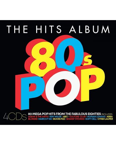 Various Artists - The Hits Album: The 80s Pop (4 CD) - 1
