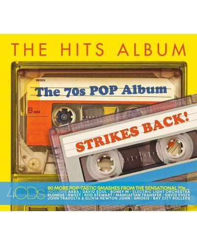Various Artist - The Hits Album The 70s Pop Album Strikes Back! (4 CD) - 1
