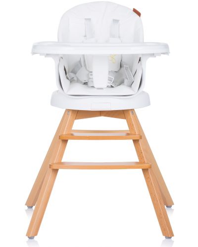 Περιστρεφόμενη καρέκλα φαγητού Chipolino -  Roto, 3 σε 1, λευκό - 3