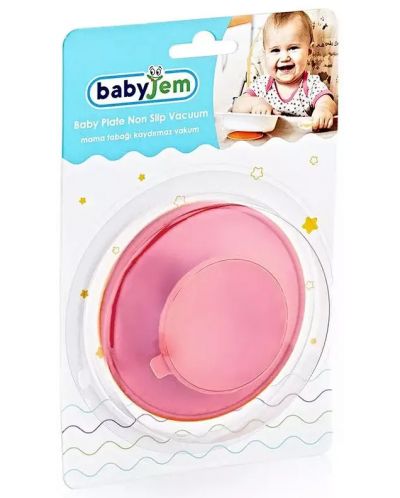 Κενό για πιάτο ή κύπελλο BabyJem - Pink  - 3