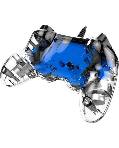 Χειριστήριο Nacon за PS4 - Wired Illuminated, crystal blue - 3