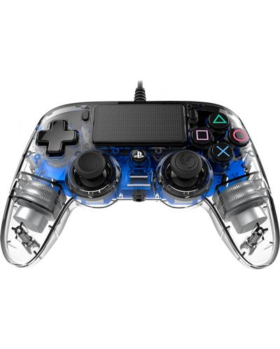 Χειριστήριο Nacon за PS4 - Wired Illuminated, crystal blue - 4