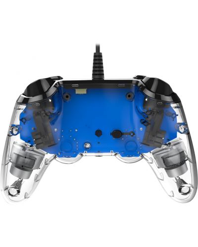 Χειριστήριο Nacon за PS4 - Wired Illuminated, crystal blue - 2