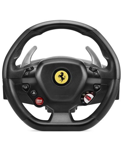Τιμόνι με πεντάλια Thrustmaster - T80 Ferrari 488, για PS5, PS4, PC - 2