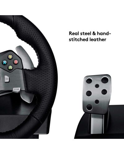 Τιμόνι Logitech - G920 Driving Force, Xbox One/PC, μαύρο - 6