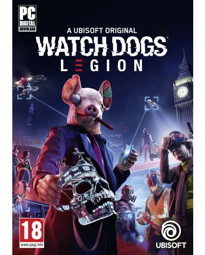 Watch Dogs: Legion - Κωδικός σε κουτί (PC) - 1