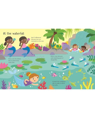 Wipe-Clean Mermaid Activities - 5