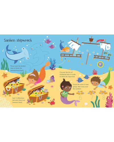 Wipe-Clean Mermaid Activities - 4