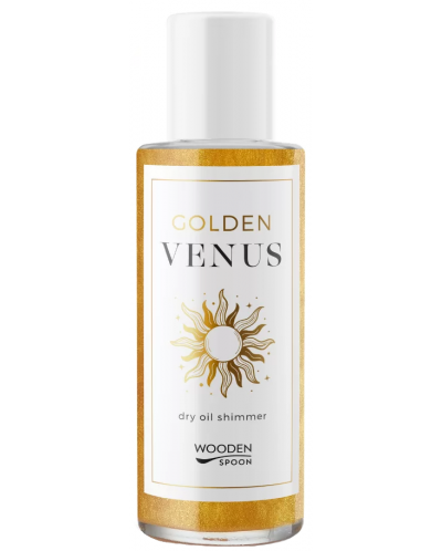 Wooden Spoon Λάδι σώματος Dry Shine Golden Venus, 100 ml - 1