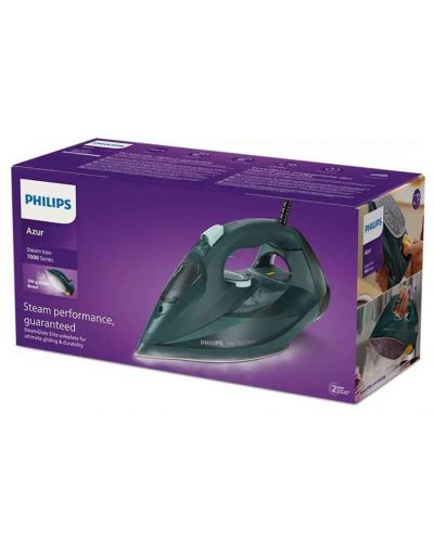 Σίδερο  Philips - DST7050/70, 2800W, 50 g/min, πράσινο - 4