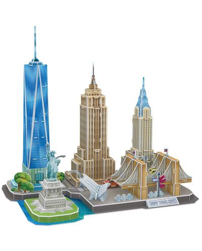 Παζλ 3D Revell - Αξιοθέατα στη Νέα Υόρκη - 1