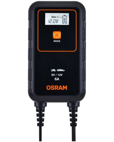 Φορτιστής Μπαταρίας Αυτοκινήτου  Osram - BATTERYcharge, OEBCS906, 6/12V, 3/6A - 2