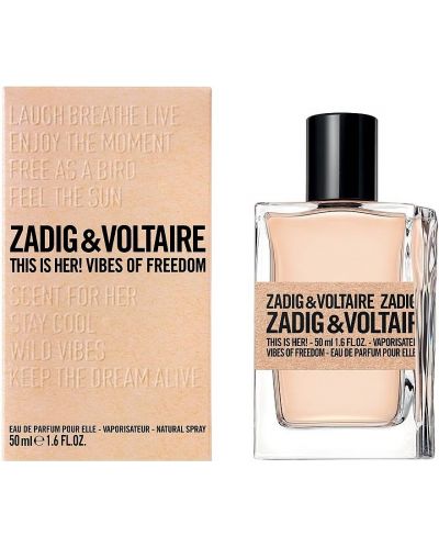 Zadig & Voltaire Eau de Parfum This Is Her! Vibes of Freedom, 50 ml - 1