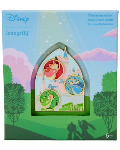 Κονκάρδα Loungefly Disney: Sleeping Beauty - Aurora Castle & Fairies (Collector's Box) - 1