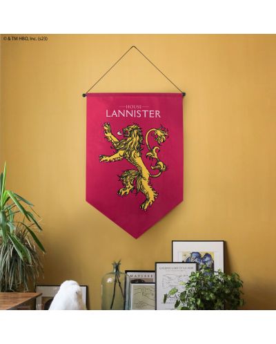 Σημαία Moriarty Art Project Television: Game of Thrones - Lannister Sigil - 4