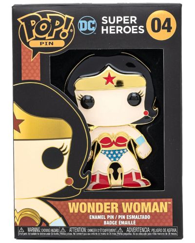 Κονκάρδα  Funko POP! DC Comics: Justice League - Wonder Woman (DC Super Heroes) #04 - 3