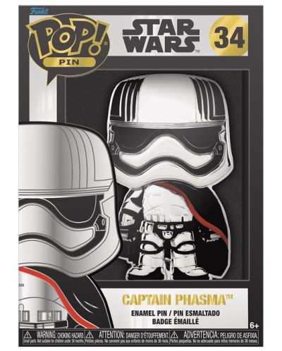 Κονκάρδα  Funko POP! Movies: Star Wars - Captain Phasma #34 - 3