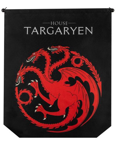 Σημαία Moriarty Art Project Television: Game of Thrones - Targaryen Sigil - 3