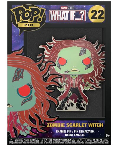 Κονκάρδα Funko POP! Marvel: What If…? - Zombie Scarlet Witch (Glows in the Dark) #22 - 3