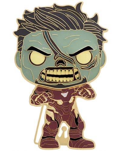 Κονκάρδα Funko POP! Marvel: What If…? - Zombie Iron Man (Glows in the Dark) #20 - 1