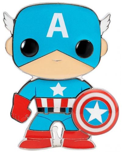 Κονκάρδα  Funko POP! Marvel: Avengers - Captain America #07 - 1