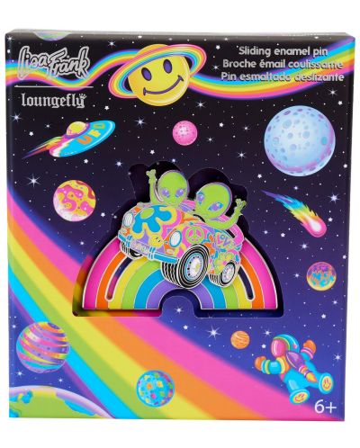 Κονκάρδα Loungefly Art: Lisa Frank - Zoomer & Zorbit - 1