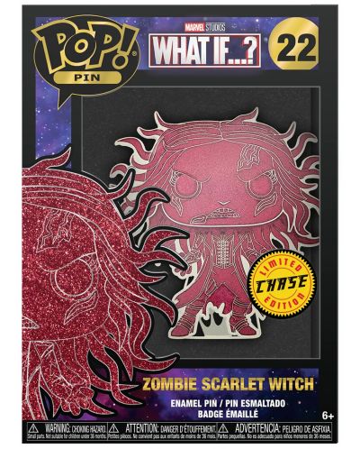 Κονκάρδα Funko POP! Marvel: What If…? - Zombie Scarlet Witch (Glows in the Dark) #22 - 5