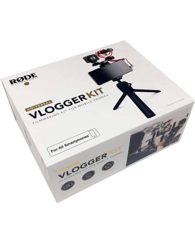 Σετ ηχογράφησης Rode - Universal Vlogger Kit, μαύρο - 10