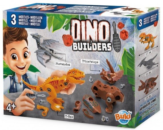 Σετ παιχνιδιών Buki France - Συναρμολογήστε τους δεινόσαυρους