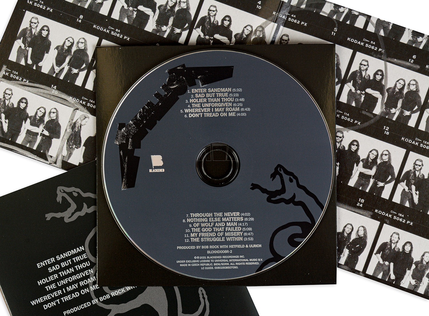 Metallica The Black Album: Expanded Edition Universal Music - Físico - CD -  2021