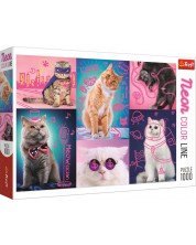 Παζλ Trefl 1000 κομμάτια - Super Cats Σούπερ γάτες -1
