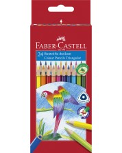 Σετ έγχρωμα μολύβια Faber-Castell - 24 τεμάχια