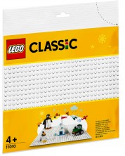 Βάση για κατασκευή Lego Classic - λευκό (11010) -1