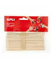 Επίπεδα ξύλινα ξυλάκια APLI - 15 х 1,8 εκ