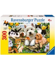 Παζλ Ravensburger 300 κομμάτια - Ευτυχισμένα ζώα