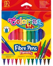 Σετ μαρκαδόροι Colorino Kids - 12 χρώματα