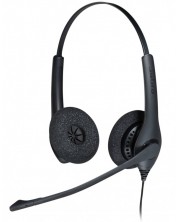 Ακουστικά με μικρόφωνο Jabra- BIZ 1500 Duo, μαύρα -1