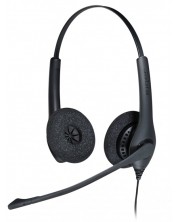 Ακουστικά με μικρόφωνο Jabra- BIZ 1500 Duo USB, μαύρα -1