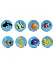 Παιχνίδι Goki - Μπάλα που αναπηδά, 3D ψάρια (ποικιλία) -1