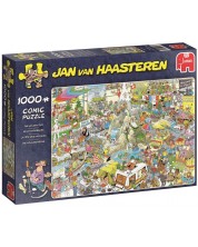 Παζλ Jumbo 1000 κομμάτια - Έκθεση διακοπών, Jan van Haasteren -1