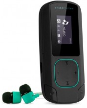 MP3 player Energy Sistem Clip - μαύρο/πράσινο