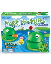 Παιδικό παιχνίδι Learning Resources - Ταΐστε τον χαριτωμένο βάτραχο -1
