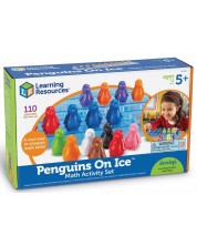 Παιδικό παιχνίδι λογικής Learning Resources - Πιγκουίνοι στον πάγο -1